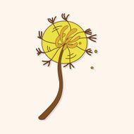 flower theme elements vector eps N242