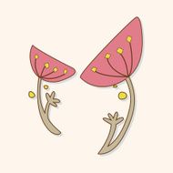 flower theme elements vector eps N244