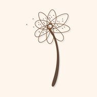 flower theme elements vector eps N247