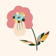 flower theme elements vector eps N251