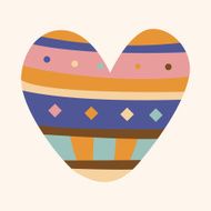 love heart cartoon elements vector eps N80