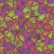 Green violet seamless circuit board
