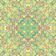 Beautiful seamless color kaleidoscope N5