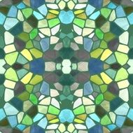 Beautiful seamless color kaleidoscope N6