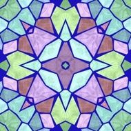 Beautiful seamless color kaleidoscope N8