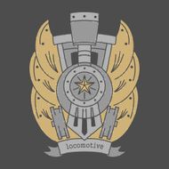 locomotive dark eblem