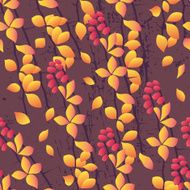 Seamless autumn pattern N11