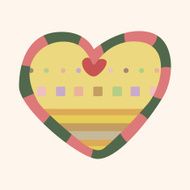 love heart cartoon elements vector eps N92