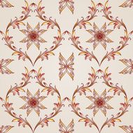 Seamless floral pattern in pastel shades