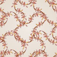 Seamless floral pattern in pastel shades N4