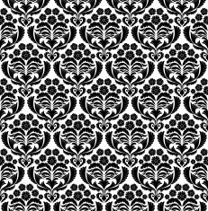 seamless damask pattern N91