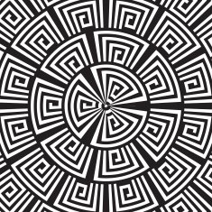 Hypnotic Background Vector Illustration N9
