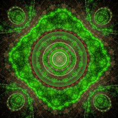 Green abstract background N22