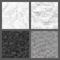 Seamless geometrical abstract backgrounds Vector illustration N2
