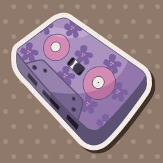 Audiotape theme elements N43