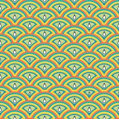 Seamless colorful background with abstract pattern N4