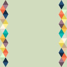 Abstract Colorful background with rhombuses