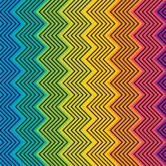 zig-zag strip design pattern