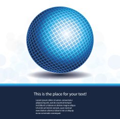 Blue Globe Design Concept