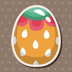 easter egg theme elements background eps10 N56