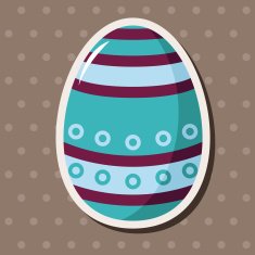 easter egg theme elements background eps10 N71