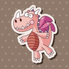 dragon theme elements vector eps N54
