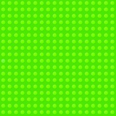Green Seamless Background of Plastic Construction Block Vector