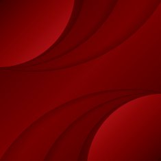 Abstract Red Background with Wavy Lines N2