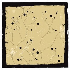 Abstract Grunge Foliage
