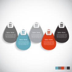 Infographic Templates for Business Vector Illustration N2045