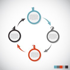 Infographic Templates for Business Vector Illustration N2053