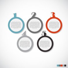 Infographic Templates for Business Vector Illustration N2079