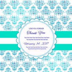 Flower invitation card15 N2