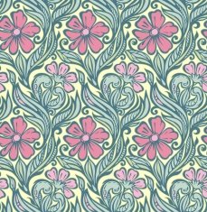 Seamless Floral Pattern N1299