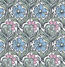 Seamless Floral Pattern N1302