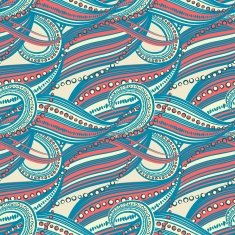 Seamless abstract wave pattern N23
