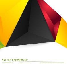 Vector background abstract polygon triangles N19