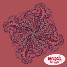 Marsala inspired trendy pattern fashionable sophisticated shade N2