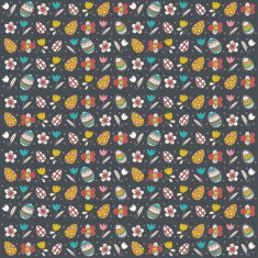 Easter background with eggs N4