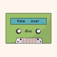 Audiotape theme elements vector eps N181