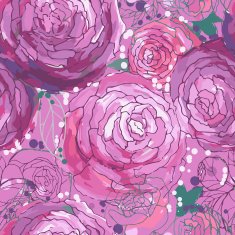 Seamless floral background N265