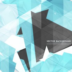 Vector background abstract polygon triangles N23