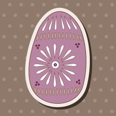 easter painting egg theme elements vector eps N126