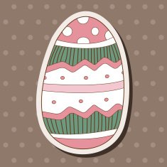 easter painting egg theme elements vector eps N129