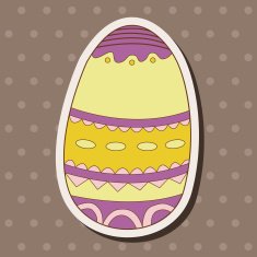 easter painting egg theme elements vector eps N132
