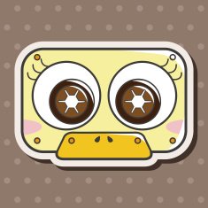 Audiotape theme elements vector eps N198