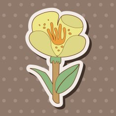 flower theme elements vector eps N170