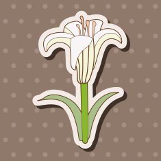 flower theme elements vector eps N177