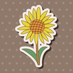 flower theme elements vector eps N179