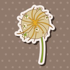 flower theme elements vector eps N182